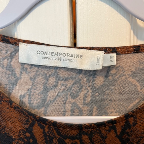 Contemparine size S snake print shirt - Picture 6 of 11